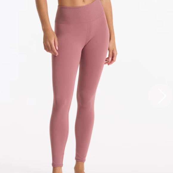 OFFERS WELCOME NWT Vuori Ribbed Studio Legging Size XL MARSALA - Picture 2 of 3